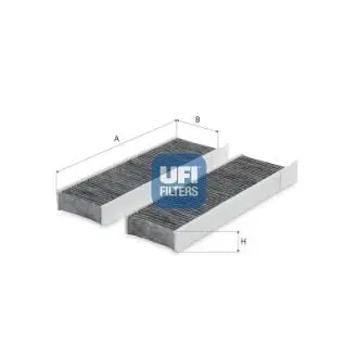 Фільтр салону вугільний UFI 5446900