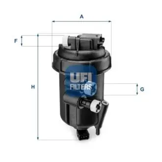 Фильтр топлива UFI 5510800