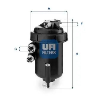 Фільтр паливний UFI 55.127.00