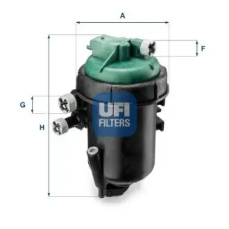 Фильтр топлива UFI 5517300