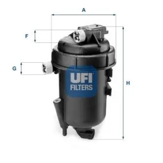 Фильтр топлива UFI 5517900