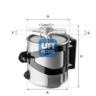 Фильтр топливный UFI 55.430.00