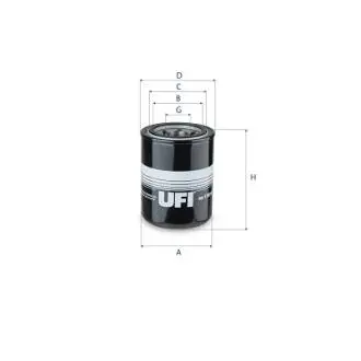 Фільтр гідравлічний UFI 80.139.00