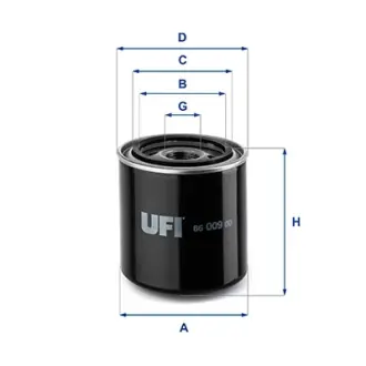 Автозапчасть UFI 8600900