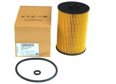 Фильтр масляный VW Passat (15-), Golf, Tiguan (16-), T-Roc/ Audi A4 A6 Q5 VAG 03N115562B