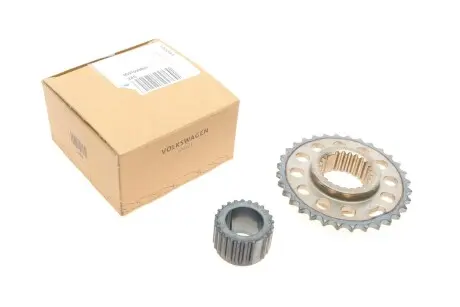 Звездочка цепи ГРМ с фланцем Audi A4-A8 3.0 (13-), Q7 3.0 (16-), Q8 (19-) VAG 059109085G
