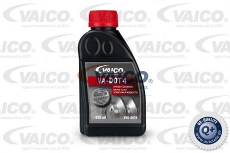 Тормозная жидкость DOT4, 0,5L VAICO V600074