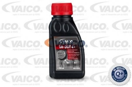 Тормозная жидкость DOT4 PLUS class SL6 (+ESP) 0.25L VAICO V600243