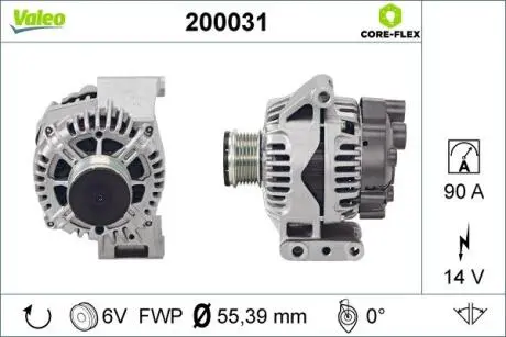 Автозапчасть Valeo 200031