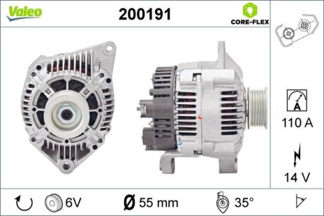 Генератор Valeo 200191