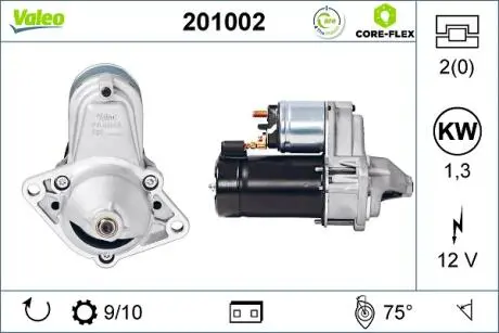 Автозапчасть Valeo 201002
