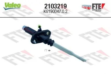 Главный цилиндр сцепления Valeo 2103219