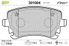 Тормозные колодки дисковые VAG A4/A6/A8/Multivan/Transporter "1,9-6,0 "R "02-15 Valeo 301004 (фото 1)