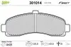 Тормозные колодки дисковые NISSAN Micra II &quot;1,0-1,5 &quot;F &quot;92-02 Valeo 301014 (фото 1)