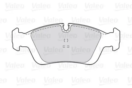 Гальмівні колодки дискові BMW 3/Z3/Z4 "1,6-3,0 "F "90-09 Valeo 301018
