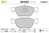 Тормозные колодки дисковые ALFA/FIAT 145-147/155/156/166/Bravo/Coupe/Marea &quot;1,6-2,5 &quot;F &quot;95-10 Valeo 301023 (фото 1)