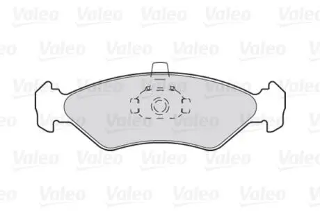Гальмівні колодки дискові FORD/MAZDA Fiesta/Escort/121 "1,0-1,8 "F "89-08 Valeo 301043