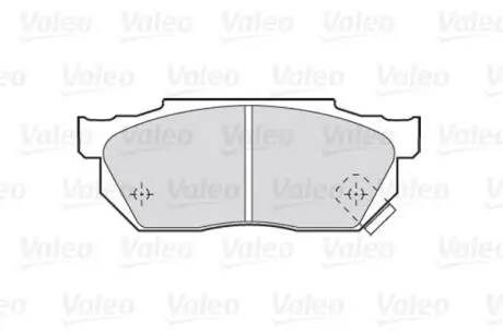Колодки гальмівні HONDA P. CIVIC 83-91 Valeo 301047