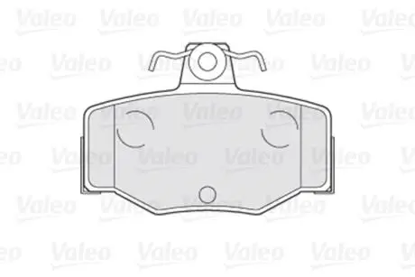 Тормозные колодки дисковые NISSAN Almera(N16,V10)/Primera(P10,P11) 1,5-2,2 "R "90-06 Valeo 301057