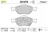 Тормозные колодки дисковые DAIHATSU/TOYOTA Charade/Yaris &quot;1,0-1,5 &quot;F &quot;05&gt;&gt; Valeo 301076 (фото 1)