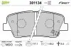 Тормозные колодки дисковые HYUNDAI/KIA Genesis/SantaFe/SorentoII &quot;2,0-5,0 &quot;R &quot;08&gt;&gt; Valeo 301134 (фото 1)