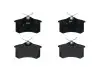 Тормозные колодки дисковые VAG/PEUGEOT TT/405/Golf/Jetta/Passat/Polo/Scirocco/Vento &quot;1,6-2,9 &quot;R &quot;82-0 Valeo 301180 (фото 1)