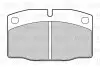 Тормозные колодки дисковые OPEL AsconaBC/CorsaA/KadettDE/MantaB/OmegaA/RekordE/VectraA &quot;F &quot;75-95 Valeo 301182 (фото 2)