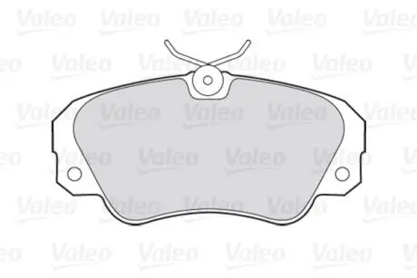 Гальмівні колодки дискові OPEL OmegaAB/SenatorB "2,0-3,6 "F "87-03 Valeo 301256