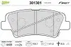Тормозные колодки дисковые HYUNDAI/KIA Grandeur/i10/Sonata/Tucson/Optima/Soul &quot;1,0-3,3 &quot;R &quot;04&gt;&gt; Valeo 301301 (фото 1)
