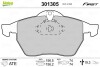 Тормозные колодки дисковые OPEL/SAAB Calibra/VectraB/900/9-3/9-5 "1,6-3,0 "F "92-09 Valeo 301305 (фото 1)