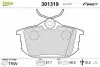 Тормозные колодки дисковые MITSUBISHI/VOLVO Carisma/Colt/SpaceStar/S40/V40 &quot;1,1-2,0 &quot;R &quot;95-12 Valeo 301319 (фото 1)