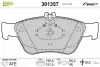 Гальмівні колодки дискові MERCEDES CLK/E-Class/SLK "2,0-3,0 "F "95-04 Valeo 301357 (фото 1)