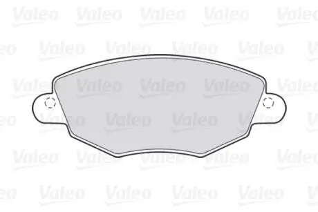 Колодки гальмівні FORD P. MONDEO 00-07 Valeo 301433