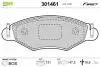 Тормозные колодки дисковые PEUGEOT 206 &quot;1,1-1,9 &quot;F &quot;98&gt;&gt; Valeo 301461 (фото 1)