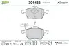 Тормозные колодки дисковые VAG A4/A6/SuperB/Passat &quot;1,6-3,2 &quot;F &quot;95-11 Valeo 301483 (фото 2)