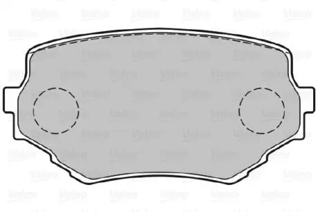 Тормозные колодки дисковые SUZUKI GrandVitara/Vitara "1,6-2,7 "F "90-03 Valeo 301534