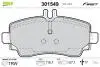 Тормозные колодки дисковые MERCEDES A-Class &quot;1,4-2,1 &quot;F &quot;97-04 Valeo 301549 (фото 1)