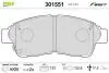Гальмівні колодки дискові TOYOTA Camry/CarinaE/Corolla/Picnic/Rav4 "1,3-2,2 "F "91-01 Valeo 301551 (фото 1)