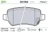 Гальмівні колодки дискові KIA/OPEL Ceed/Venga/AstraGH/Combo/Meriva/ZafiraAB "1,2-2,2 "R "98>> Valeo 301584 (фото 2)
