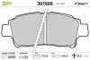 Тормозные колодки дисковые TOYOTA Yaris &quot;1,0-1,4 &quot;F &quot;99-05 Valeo 301606 (фото 1)