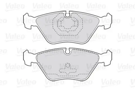 Колодки гальмівні VOLVO P. C70/S70/V70 97-05 Valeo 301616