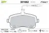 Тормозные колодки дисковые PEUGEOT 407 &quot;1,6-2,0 &quot;F &quot;04&gt;&gt; Valeo 301662 (фото 1)