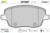 Тормозные колодки SKODA P. FABIA/ROOMSTER 99- BEZ CZUJNIKA Valeo 301667 (фото 1)