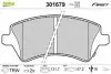 Гальмівні колодки дискові TOYOTA Corolla "1,4-2,0 "F "01-07 Valeo 301679 (фото 1)