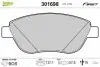 Тормозные колодки FIAT P. DOBLO/IDEA 01- BEZ CZUJNIKA Valeo 301698 (фото 1)