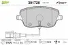 Тормозные колодки SKODA P. FABIA/ROOMSTER 99- Z CZUJNIKIEM Valeo 301720 (фото 1)
