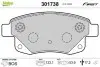 Тормозные колодки дисковые FORD Transit &quot;2,2-3,2 &quot;R &quot;06-14 Valeo 301738 (фото 1)