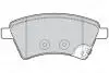 Тормозные колодки дисковые FIAT/SUZUKI Sedici/SX4 &quot;1,6-2,0 &quot;F &quot;06&gt;&gt; Valeo 301804 (фото 1)