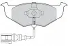 Тормозные колодки дисковые VAG Fabia/Polo &quot;1,0-1,9 &quot;F &quot;99-14 Valeo 301805 (фото 2)