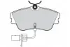 Тормозные колодки дисковые VW Transporter &quot;1,9-2,5 &quot;F &quot;90-03 Valeo 301814 (фото 2)
